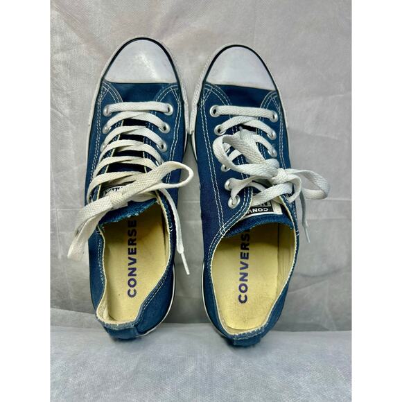 Converse Chuck Taylor All Star Low Top Blue Unisex W8/M6 - Picture 9 of 10